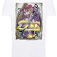 Disney Zombie Princess 3 Cartoon Fumetti 2050-17 T-shirt Urban Slub Men Uomo 100% Cotone Fiammato JK