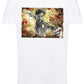 Wolverine Color Scratc Super Eroi Fumetti 18-110 T-shirt Urban Slub Men Uomo 100% Cotone Fiammato JK