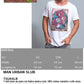 Disney Zombie Princess 1 Cartoon Fumetti 2050-15 T-shirt Urban Slub Men Uomo 100% Cotone Fiammato JK