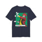Rooster with Money - Comic Mafia - Premium Bio Unisex T-Shirt - Back Print-5