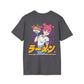 Just a girl who like Anime & Ramen - Anime World - Unisex T-Shirt - Back Print-1