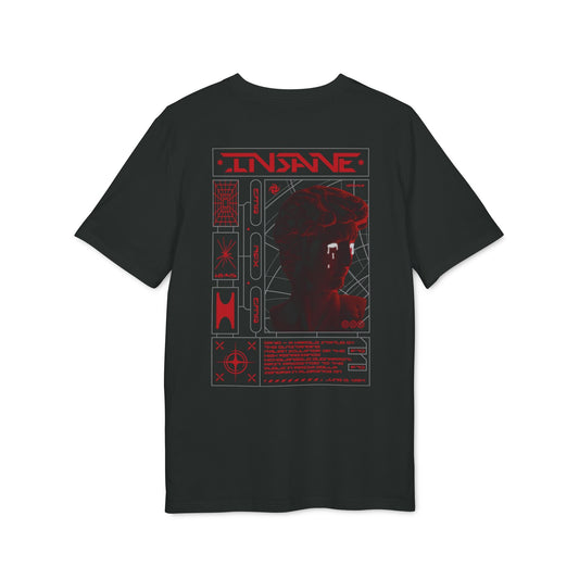 Insane David - Gods Way - Premium Bio Unisex T-Shirt - Back Print-0