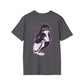 Anime Bored Girl - Anime World - Unisex T-Shirt - Back Print-1