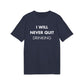 I will never quite drinking - Everything I Love - Premium Bio Unisex T-Shirt - Front Print-5