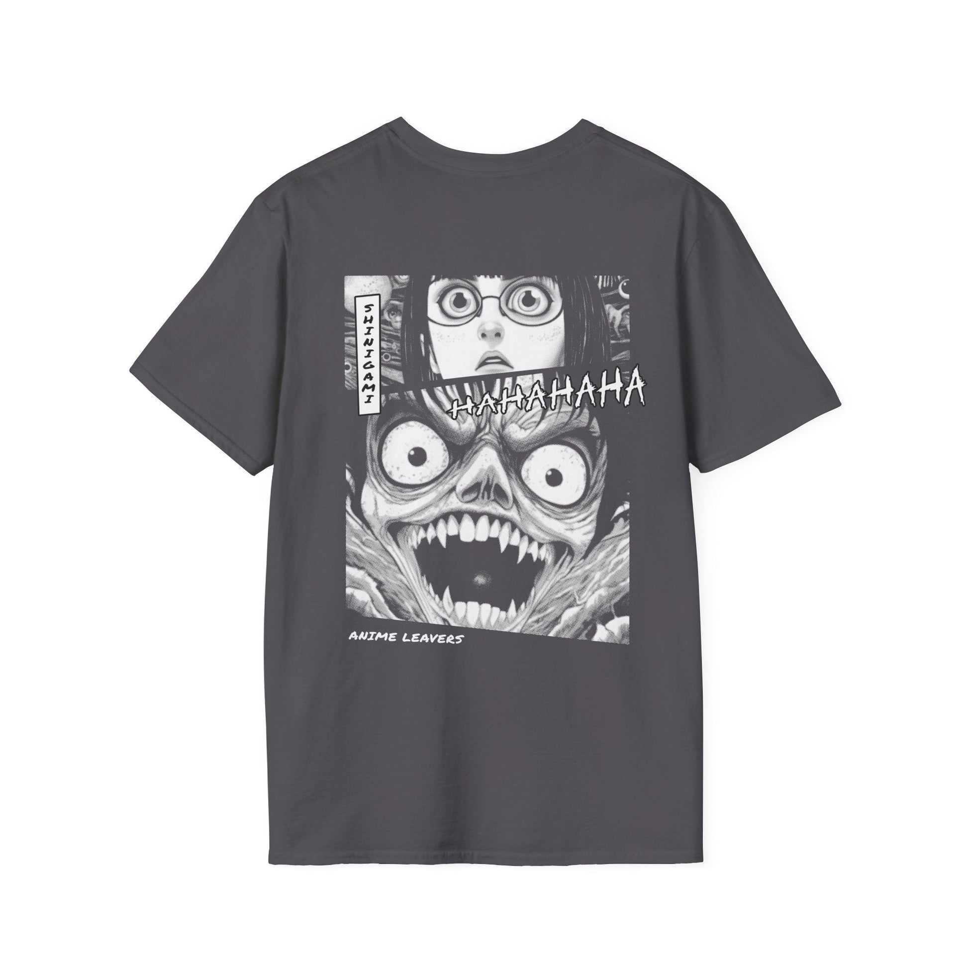 Anime Leavers - Anime World - Unisex T-Shirt - Back Print-1