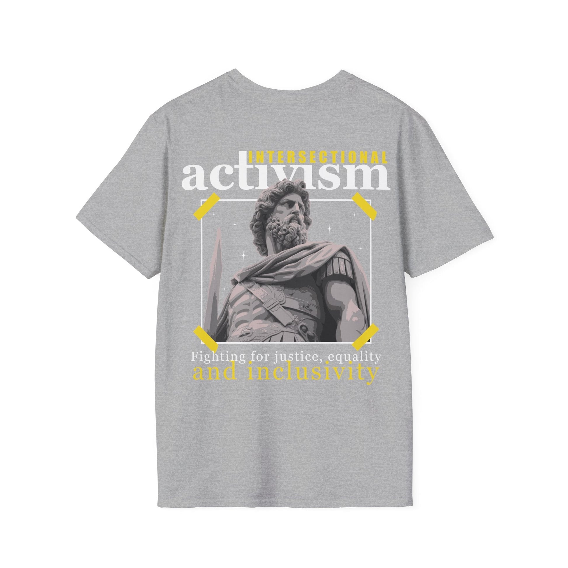 Intersectional Activism - Streetwear - Gods Way - Unisex T-Shirt - Back Print-1
