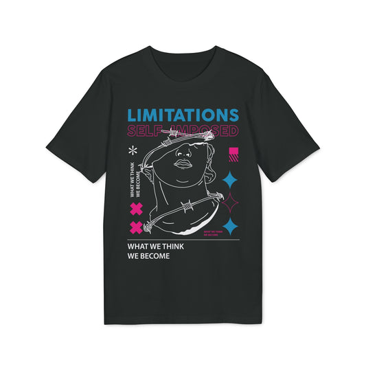 Limitations Self Imposed - Gods Way - Premium Bio Unisex T-Shirt - Front Print-0