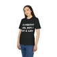 I´m pretty cool but i cry a lot! - See the Way - Premium Bio Unisex T-Shirt - Front Print-2