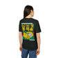 Three Monkeys - Comic Mafia - Premium Bio Unisex T-Shirt - Back Print-2