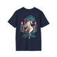 Horse - Chinese Zodiac Anime - Unisex T-Shirt - Back Print-6