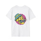No Skin All Bones - Summer Skulls - Unisex T-Shirt - Back Print-3