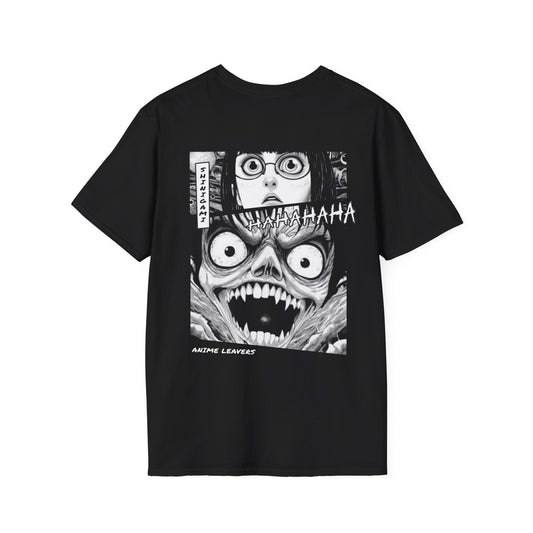 Anime Leavers - Anime World - Unisex T-Shirt - Back Print-0