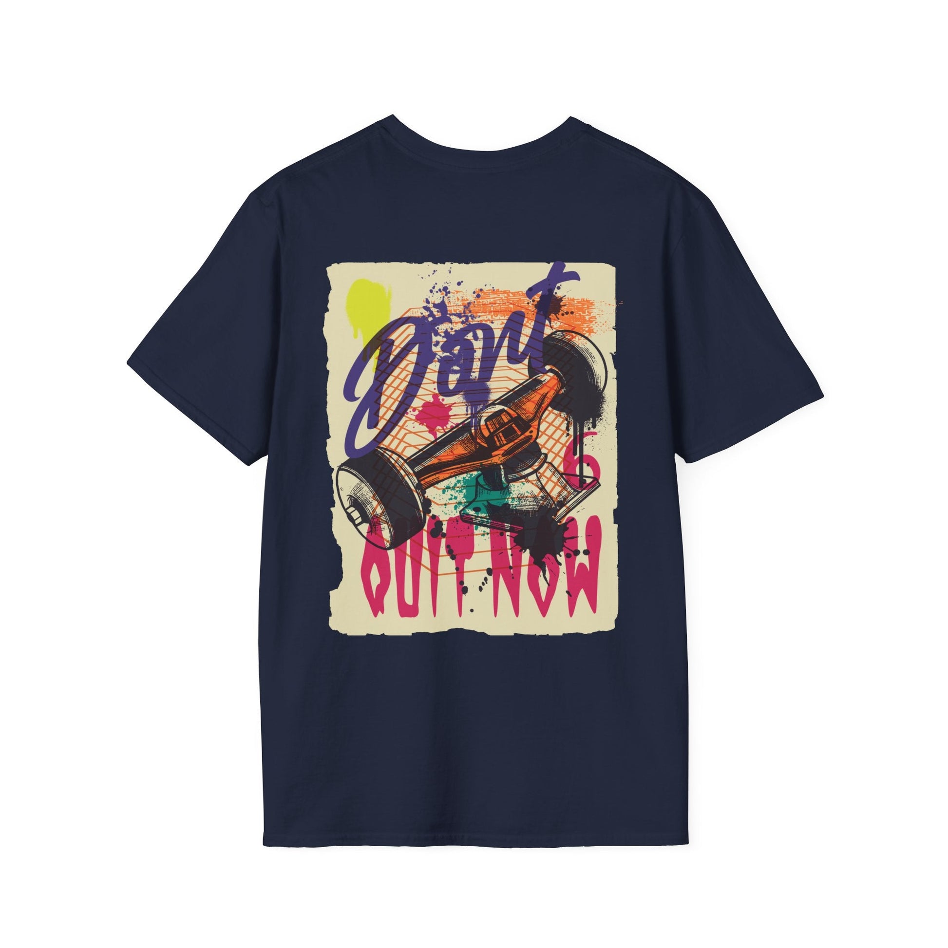 Skate Truck - Urban Graffiti - Unisex T-Shirt - Back Print-2