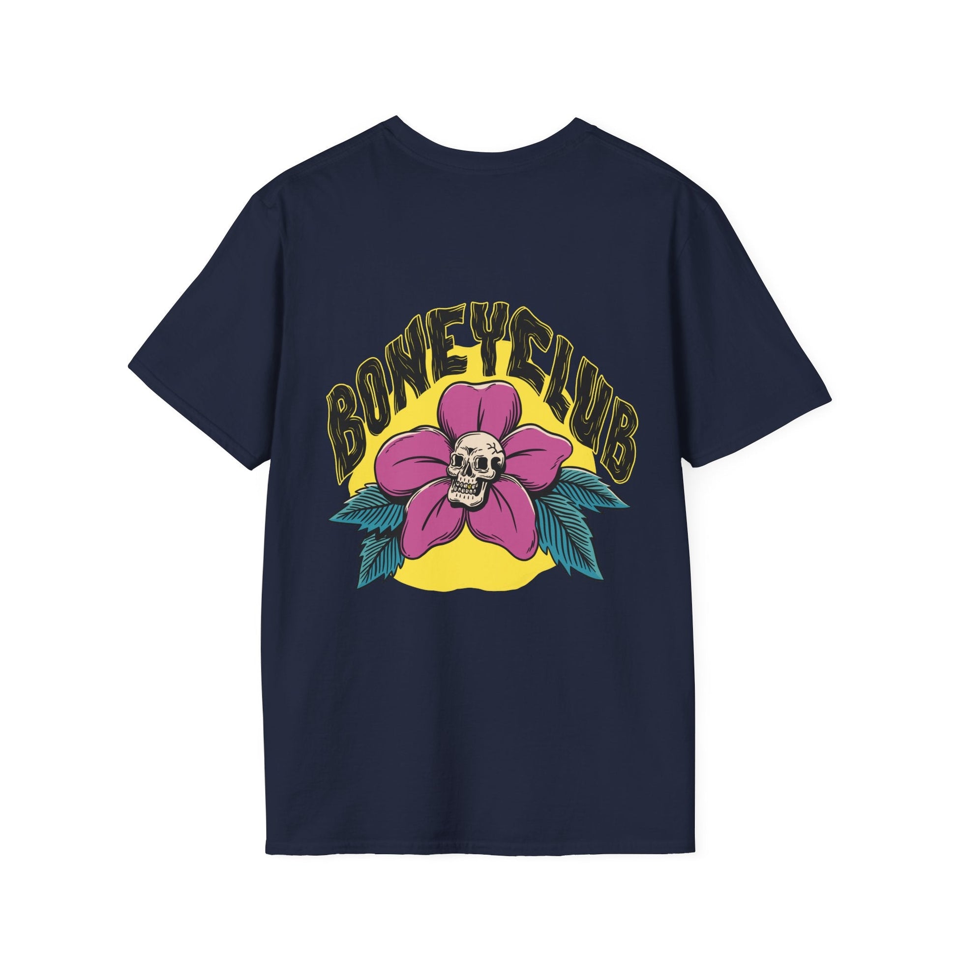 Boney Club - Summer Skulls - Unisex T-Shirt - Back Print-2