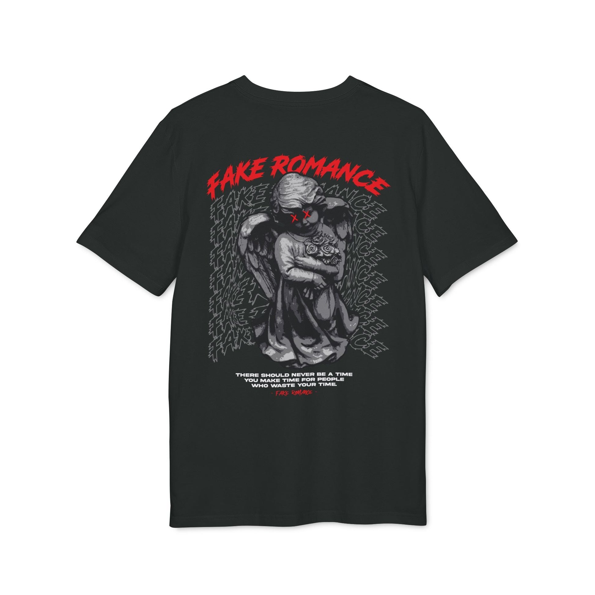 Fake Romance - Gods Way - Premium Bio Unisex T-Shirt - Back Print-0