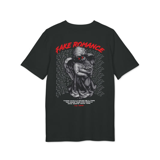 Fake Romance - Gods Way - Premium Bio Unisex T-Shirt - Back Print-0
