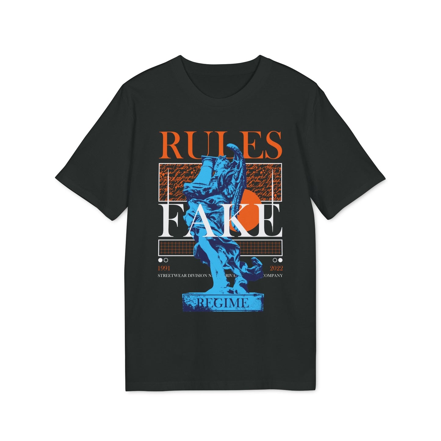 Rules Fake - Gods Way - Premium Bio Unisex T-Shirt - Front Print-0