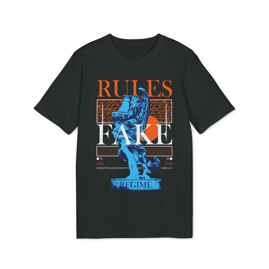 Rules Fake - Gods Way - Premium Bio Unisex T-Shirt - Front Print-0