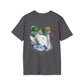 Swan - Quirky Collage - Unisex T-Shirt - Back Print-1