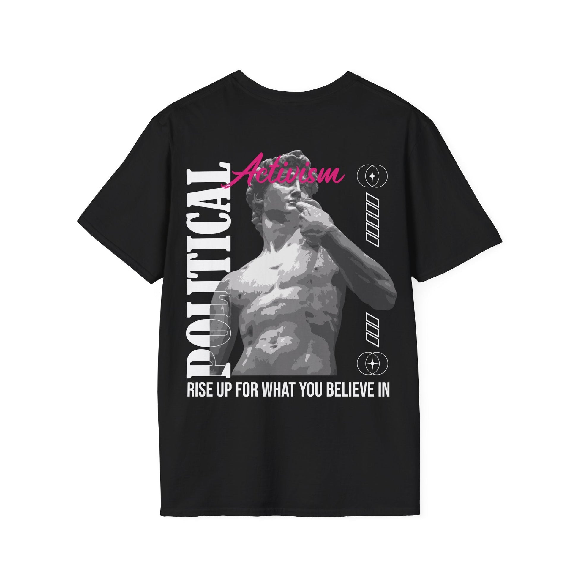 Political Activism - Streetwear - Gods Way - Unisex T-Shirt - Back Print-0