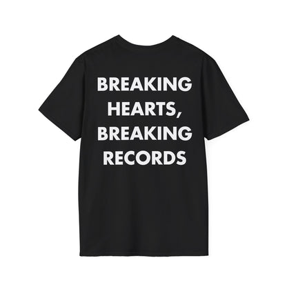 BREAKING HEARTS, BREAKING RECORDS - Everything I Love - Unisex T-Shirt - Back Print-0