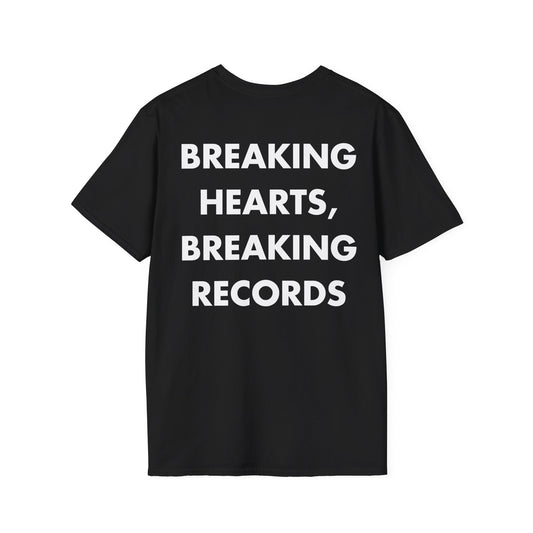 BREAKING HEARTS, BREAKING RECORDS - Everything I Love - Unisex T-Shirt - Back Print-0