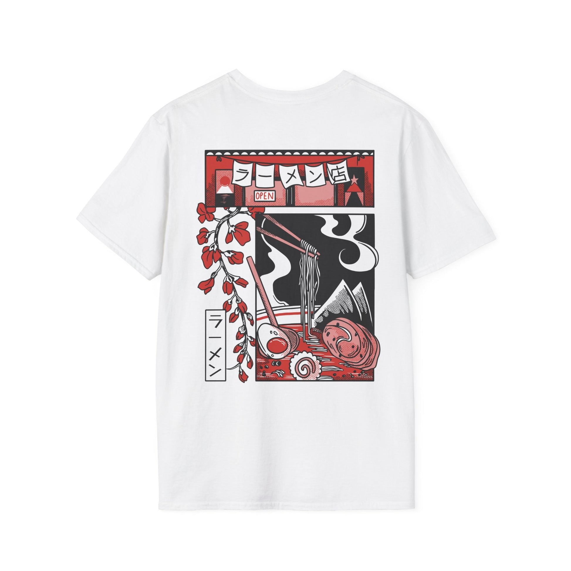 Ramen - Slice of Life - Unisex T-Shirt - Back Print-3