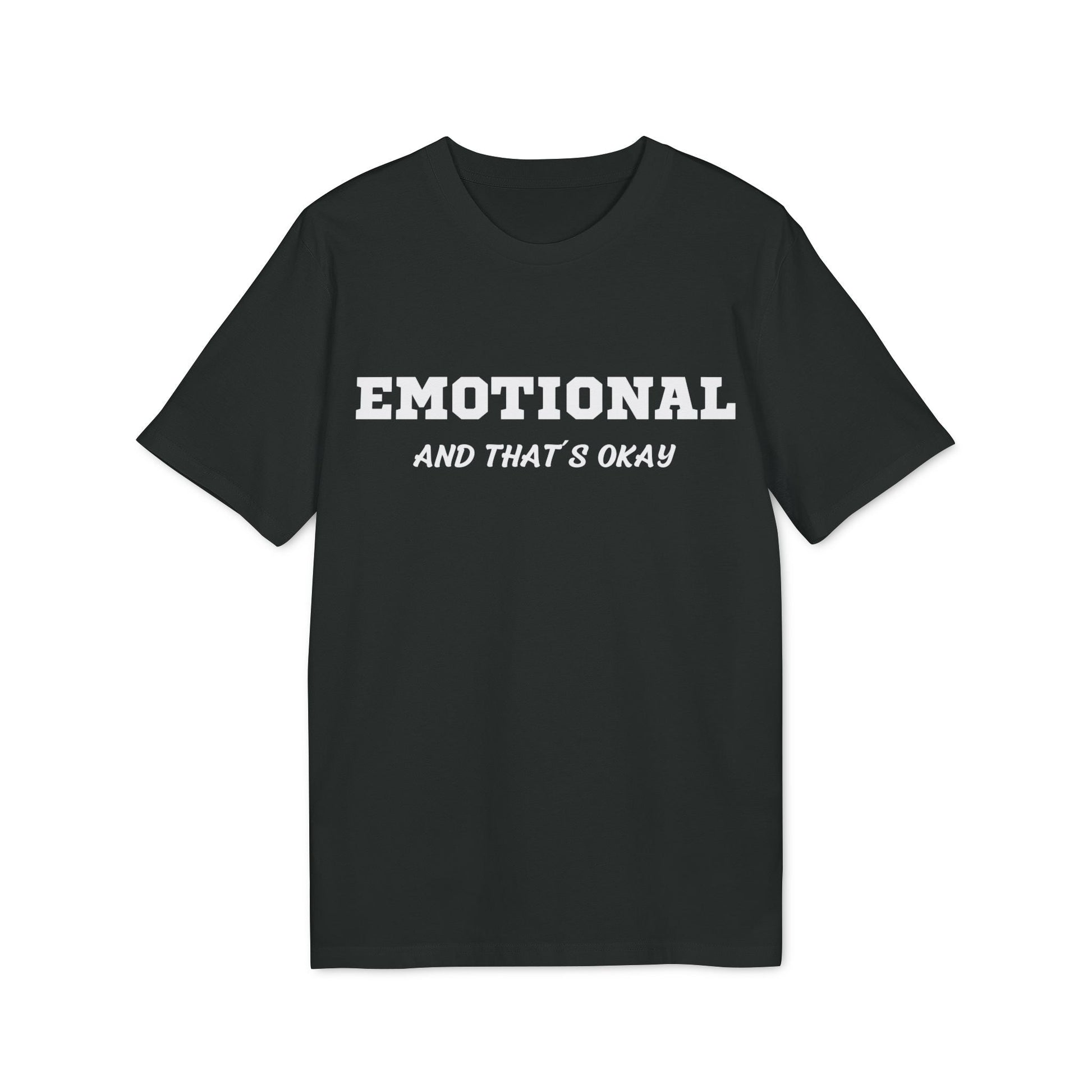 Emotional and that´s okay - See the Way - Premium Bio Unisex T-Shirt - Front Print-0