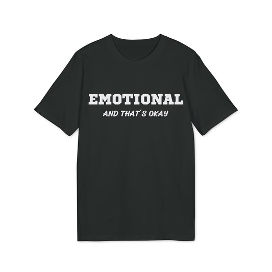 Emotional and that´s okay - See the Way - Premium Bio Unisex T-Shirt - Front Print-0
