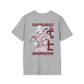 Samurai Warrior - Anime World - Unisex T-Shirt - Back Print-4