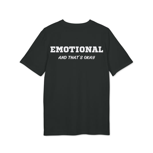 Emotional and that´s okay - See the Way - Premium Bio Unisex T-Shirt - Back Print-0