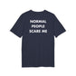 Normal People scare me - Everything I Love - Premium Bio Unisex T-Shirt - Back Print-5