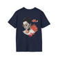 Coral - Quirky Collage - Unisex T-Shirt - Back Print-2