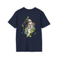 Parrot - Quirky Collage - Unisex T-Shirt - Back Print-2