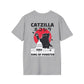 Catzilla King of Pawster - Anime World - Unisex T-Shirt - Back Print-1
