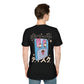 Floppy Disc - Kawaii Character - Unisex T-Shirt - Back Print-4