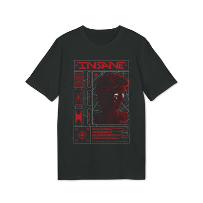Insane David - Gods Way - Premium Bio Unisex T-Shirt - Front Print-0