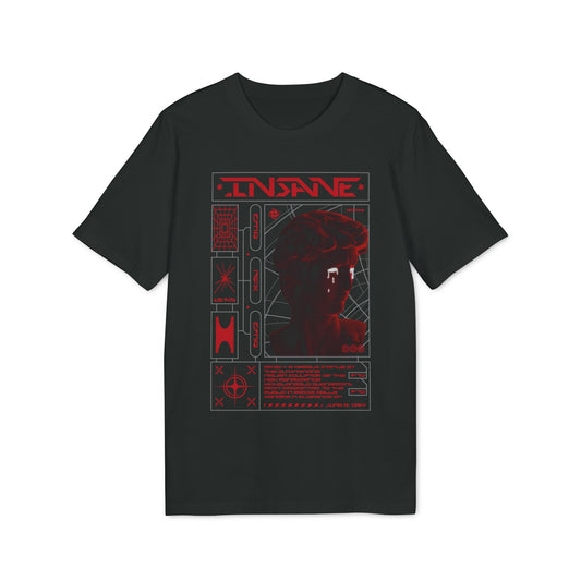 Insane David - Gods Way - Premium Bio Unisex T-Shirt - Front Print-0
