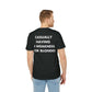 Casually having a weakness for Blondes - Everything I Love - Premium Bio Unisex T-Shirt - Back Print-4