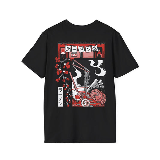 Ramen - Slice of Life - Unisex T-Shirt - Back Print-0