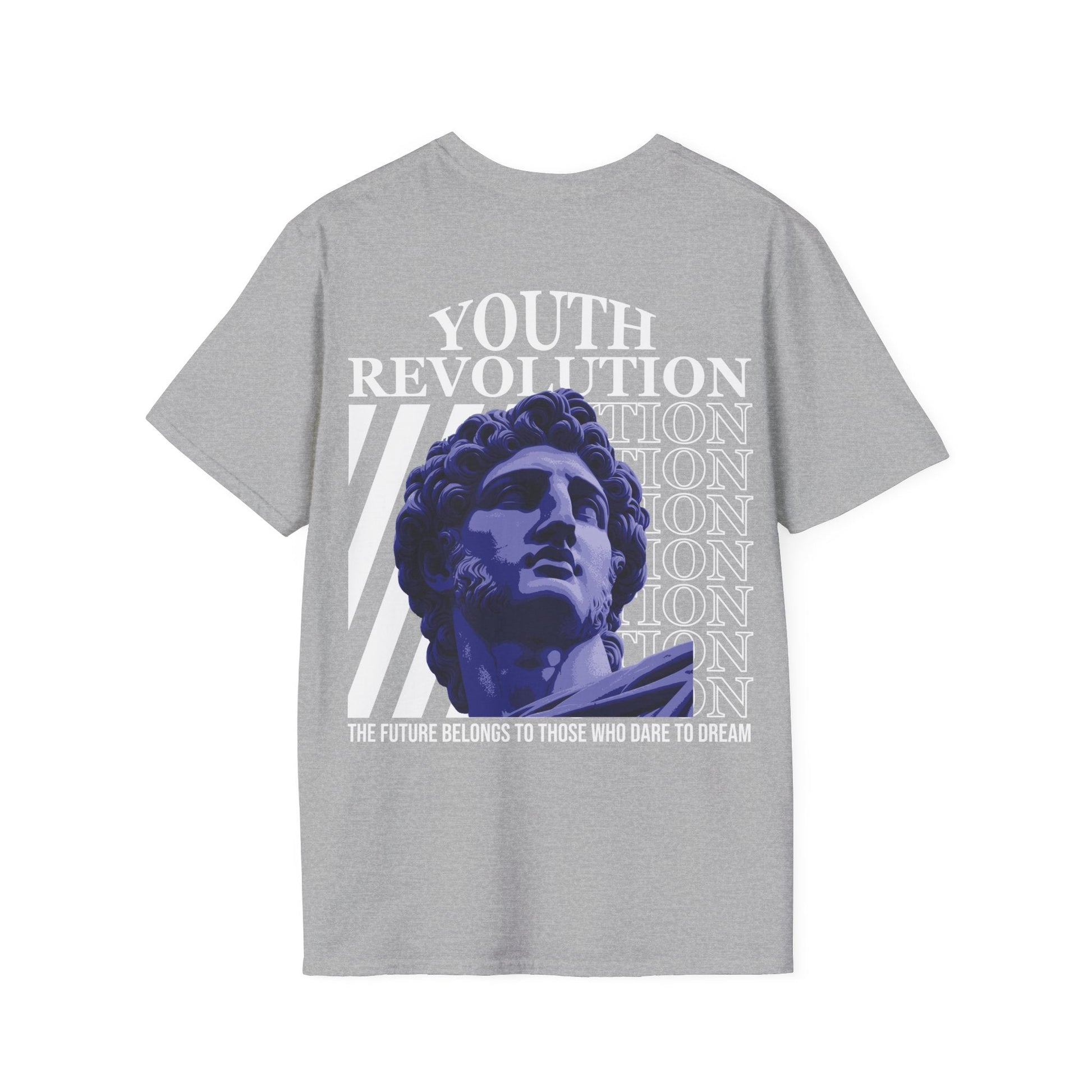 Youth Revolution - Streetwear - Gods Way - Unisex T-Shirt - Back Print-1