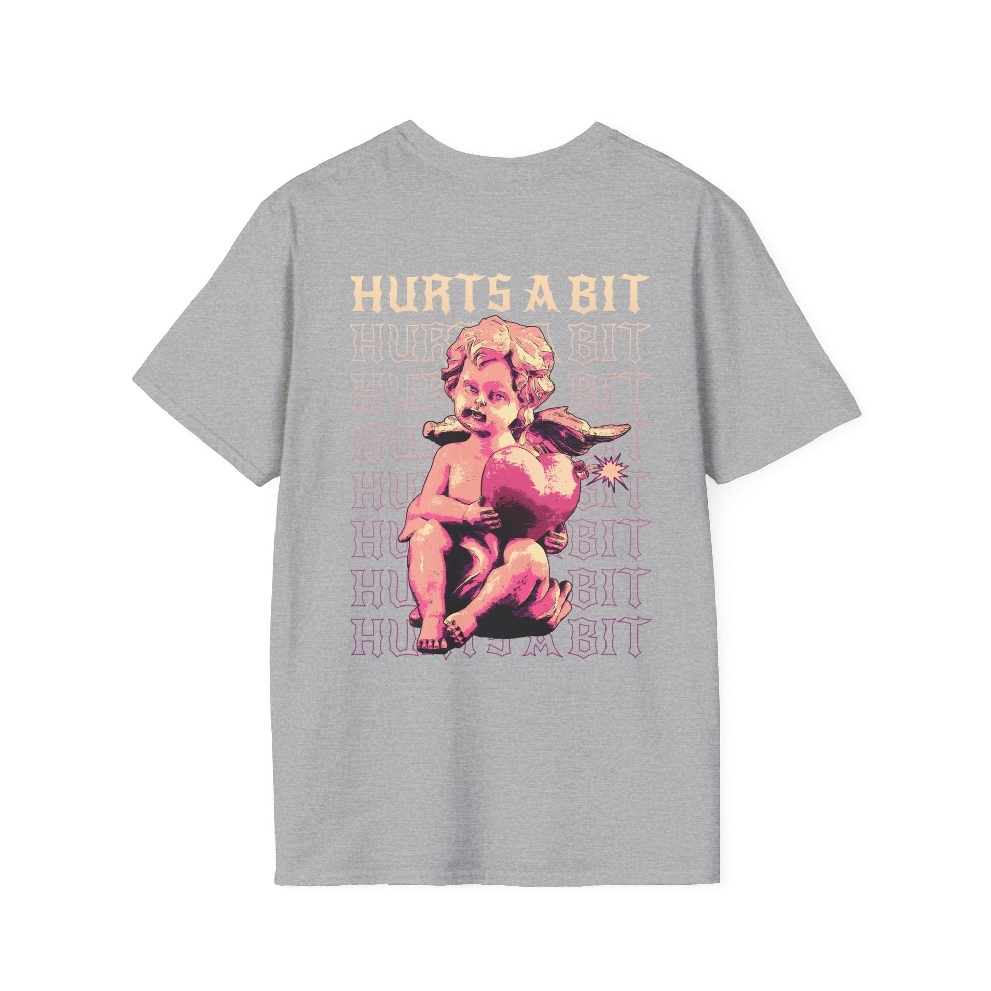 Hurts a bit - Streetwear - Gods Way - Unisex T-Shirt - Back Print-4