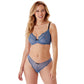Gossard Superboost Lace Sheer Plunge Bra Moonlight Blue - STREET STYLE