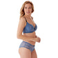 Gossard Superboost Lace Sheer Short Panty Moonlight Blue-4
