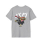Pug - Warrior Animals - Unisex T-Shirt - Back Print-3