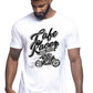 Cafe Racer Rider Forever Auto Moto e Bici 161-2019-17-2 T-shirt Urban Men Uomo 100% Cotone Pettinato JK