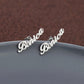 DIY custom English letter name earrings personalized custom earrings holiday gift-4