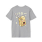Butter - Kawaii Character - Unisex T-Shirt - Back Print-7