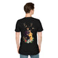 Deers - Animal Human - Unisex T-Shirt - Back Print-4