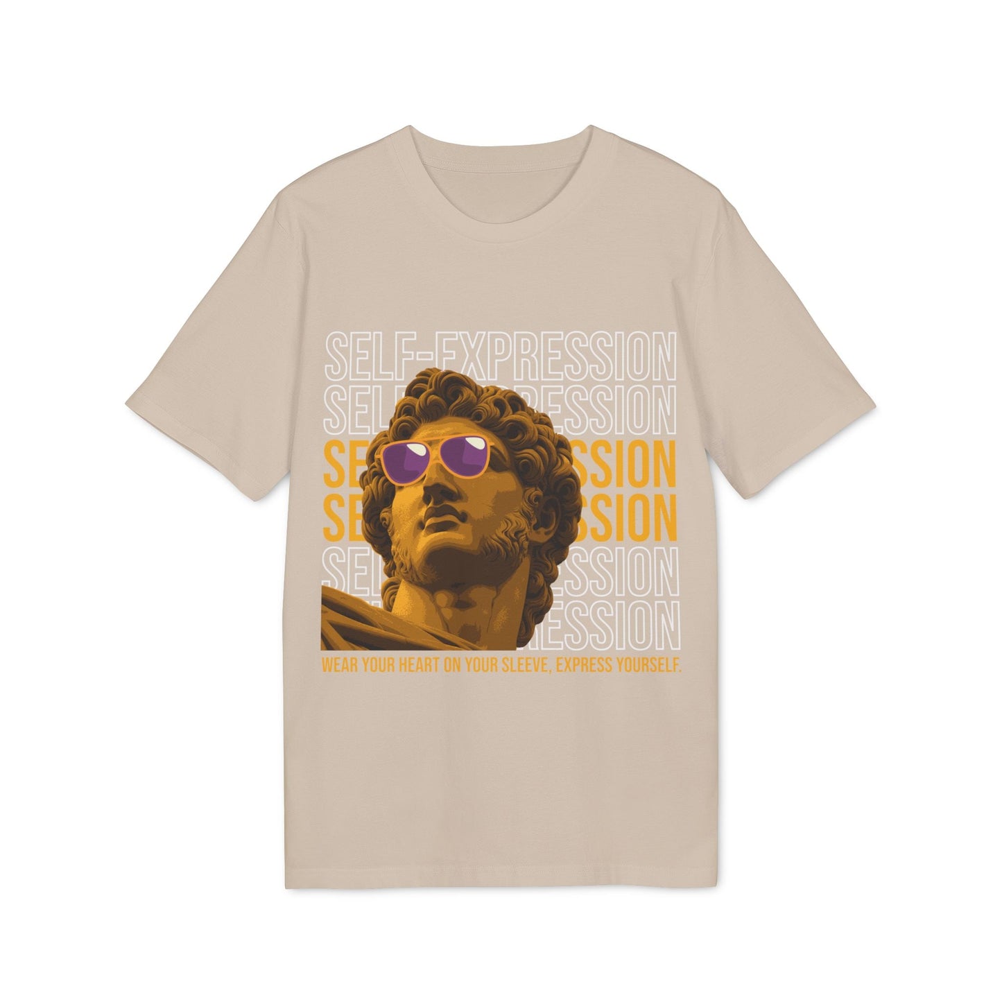 Self-Expression - Gods Way - Premium Bio Unisex T-Shirt - Front Print-6
